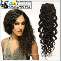 High quality 100% remy human hair deep wave real indian hair for sale